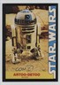 1977 Wonder Bread Star Wars Food Issue Artoo-Detoo R2-D2 #8