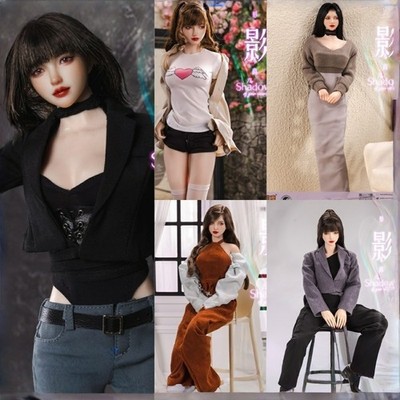 1/6 I8TOYS I8-H006  Shadow Girl Head Carved Rolling Eyes & Fashion Clothing Suit