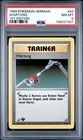 1999 Pokemon GERMAN 1st Edition Base Set Maintenance 83/102 PSA 8 NM-MT