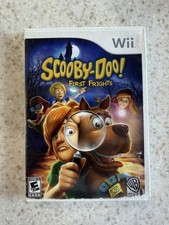 SCOOBY DOO FIRST FRIGHTS WII NINTENDO WII GAME DISC, MANUAL & CASE NES HQ