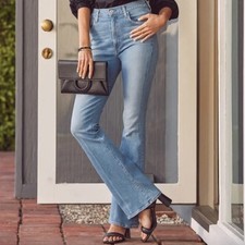 Citizens of Humanity Lilah High Rise Bootcut Jeans Womens 27 in Opal Blue Wash