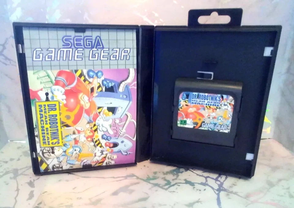 Sega Game Gear Mean Bean Machine boxed new clam case - Image 2 of 4