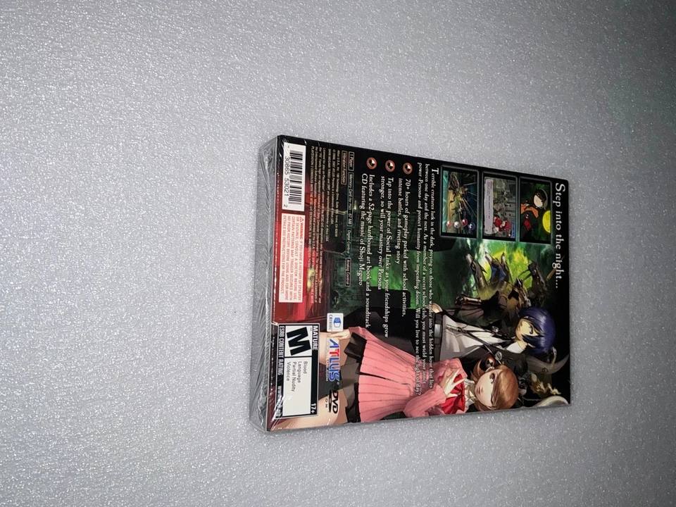 Shin Megami Tensei PERSONA 3  PS2 2007 FACTORY SEALED LIMITED EDITION NEW RARE - Image 4 of 4