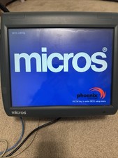 Micros POS Workstation 5A System Unit 400814-001 Windows CE w/ Stand