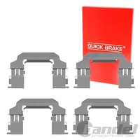 Quick Brake MONTAGE-SATZ BremsbelÄGe ZubehÖR Vorne Passend FüR Nissan Patrol |