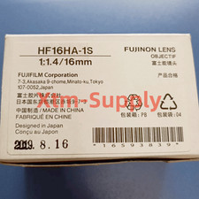1PCS Fujinong HF16HA-1S industrial lens