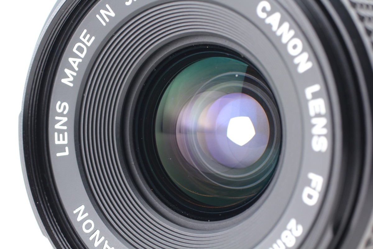 MINT** Canon New FD 28mm F2.8 Wide Angle Lens For FT F-1 A-1