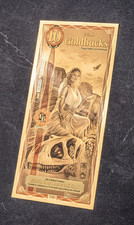 2026 UTAH 10 ALPHA Goldback Aurum Gold Foil Note 1/100 oz 24kt .999 Fine INSTOCK