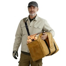 NFAMRZCAR Extra Large Firewood Carrier Ergonomic Wood Carrier for Firewood He...