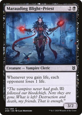 LP - Marauding Blight-Priest ZNR - 112 Zendikar Rising