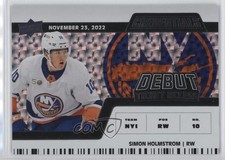 2022 Credentials Debut Ticket Access Horizontal /799 Tier 2 Simon Holmstrom 15wf