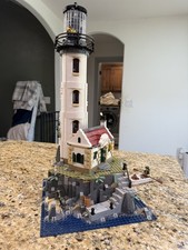 Lego Ideas: Motorized Lighthouse (21335) 100% Complete No Box No Manual Retired