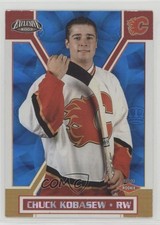 2002-03 Pacific Exclusive Blue 633/699 Chuck Kobasew #195 0h7n