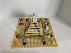 LEGO Ramses Pyramid (3843) Board Game Complete w/Building& Game Instructions