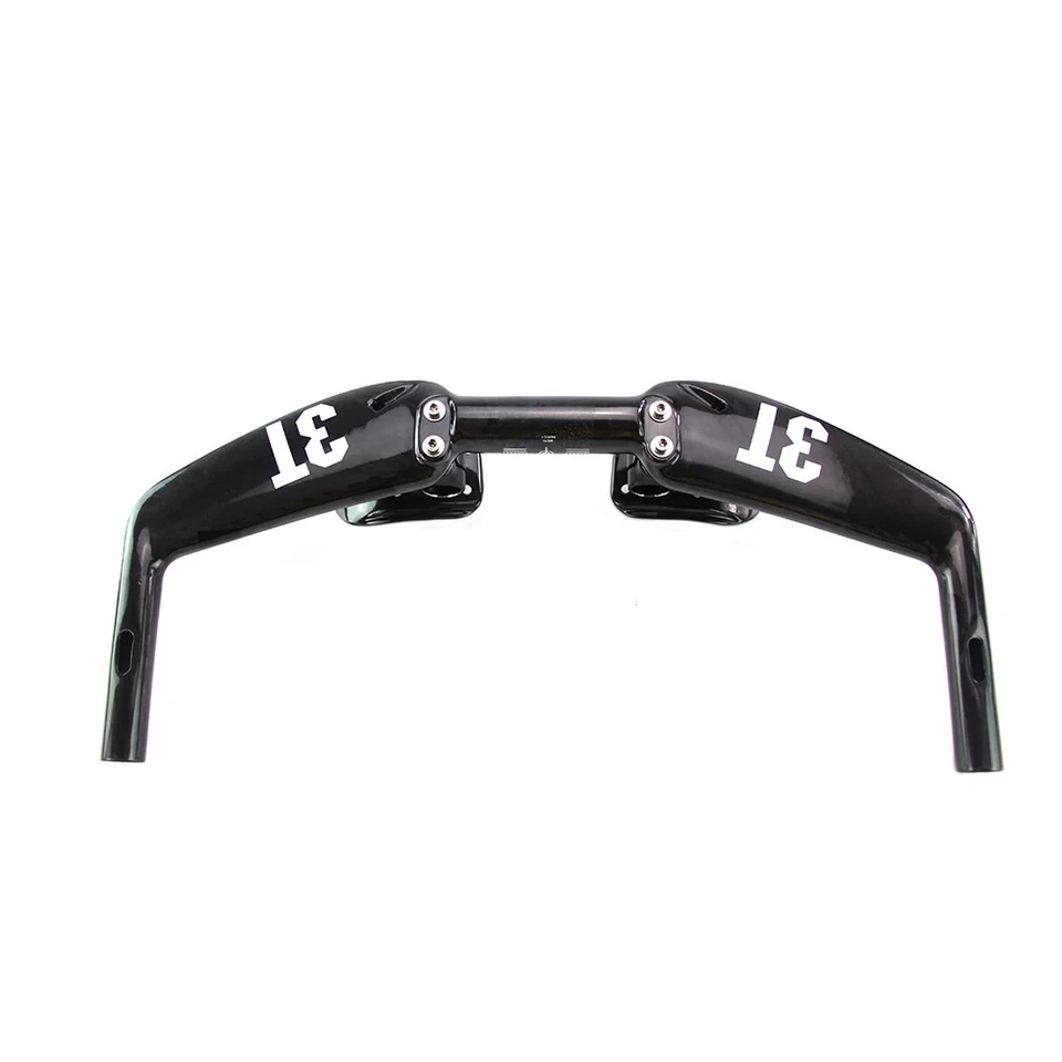 Manillar de contrarreloj de carbono 3T barra TT descanso para bicicleta de carretera manillar triatlón piezas Foto 3 de 4