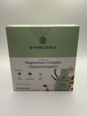Cymbiotika Liposomal Magnesium Complex Stress Support 28 Liquid Packets - New