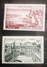 timbre FRANCE -1959 N° 1192 /1193- série TOURISTIQUE -neuf**