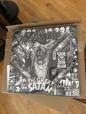 Rob Zombie - The Great Satan, Explicit Ghostly Black Colored Vinyl Sealed.