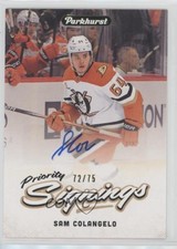 2025 Fall Expo Promo Parkhurst Priority Signings 72/75 Sam Colangelo Auto 1m4