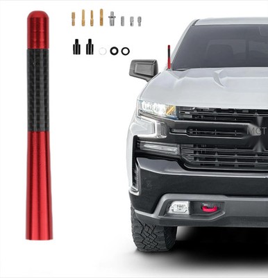 4.7'' Cool Red OEM Radio AM/FM Antenna Mast For 1990-18 Toyota Camry Replacement