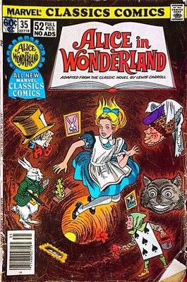 Marvel Comics Marvel Classics Comics #35 Alice in Wonderland Alice