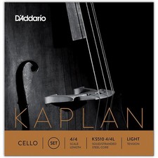 D'Addario Kaplan 4/4 Size Cello Strings 4/4 Size Light