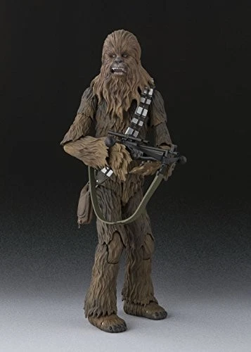 Figura de acción S.H.Figuarts Star Wars Chewbacca A NEW HOPE sobre 170 mm ABS PVC Foto 2 de 4