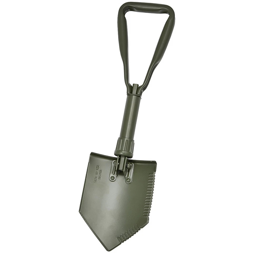 Original Bundeswehr Klappspaten + Tasche BW Spaten Dreifachspaten TL Feldspaten - Bild 2 von 2