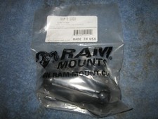 RAM Mount RAM-B-101U w/2 RAM-B-202 2 1/2" Bases and 1" Ball Mounts New