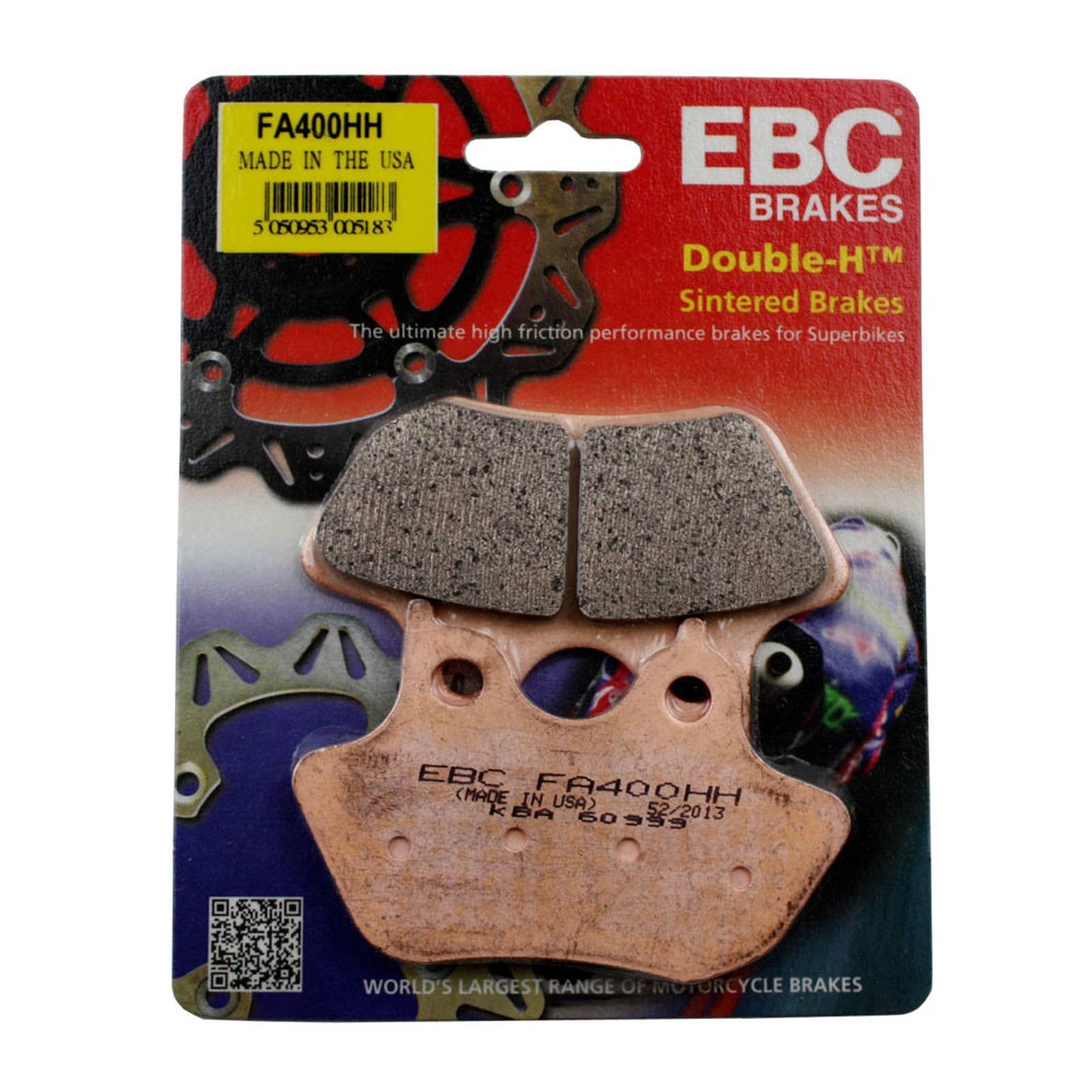 EBC FA400HH Sintered Brake Pads for Harley-Davidson FLHX Street Glide 06-06