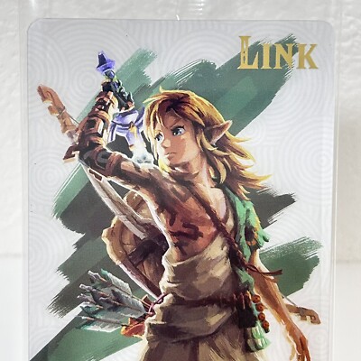 Link Illustration The Legend of Zelda Tears of the Kingdom Wafer
