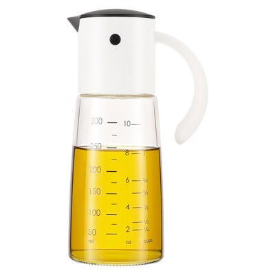 Olive Oil Dispenser Bottle Auto Flip Vinegar Dispenser for Kitchen with No-Dr...