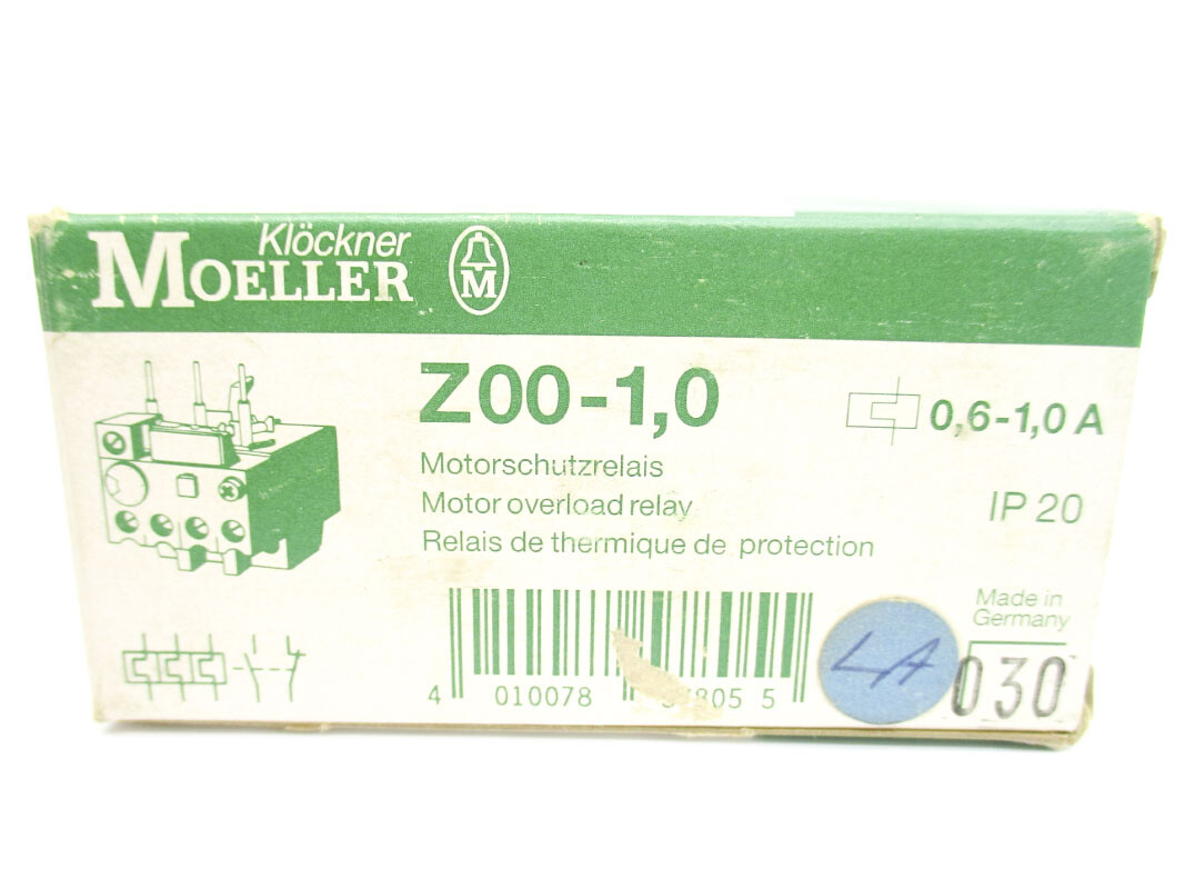 KLOCKNER MOELLER Z00-1,0 0.6-1.0A NSMP