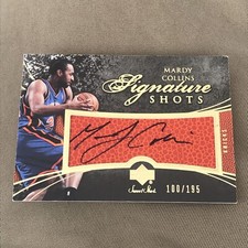 2007-08 SWEET SHOT Mardy Collins SP SIGNATURE SHOTS AUTO CARD #SS-MC #ed 100/195