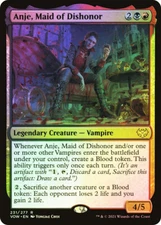 MTG FOIL Anje, Maid of Dishonor  - Innistrad: Crimson Vow #231