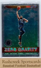 2019-20 Hoops Premium Stock #17 Karl-Anthony Towns Zero Gravity