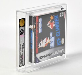 Nintendo Game Boy Advance,Classic NES Series: Ice Climber,VGA Gold 95 Mint