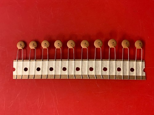 10x U104M34Y5UF5TL5H PHILIPS CAPACITOR 0.1UF 50V CERAMIC DISC RADIAL - Bild 1 von 5