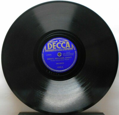 Shout Brother Shout/It Isn't A Dream Anymore/Ink Spots (10'', Decca, 4194)