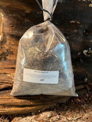 Bio Ant Farm and Terrarium Living Soil with living isopods, springtails