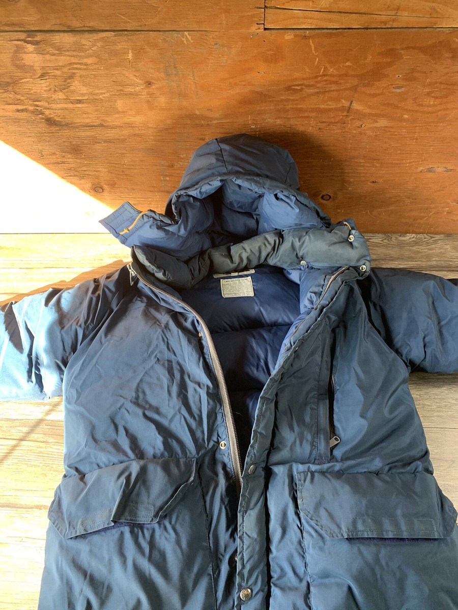 ジャケット・アウター 70s The North Face puffer down jacket 1970s The North Face “Brown Label” Down Jacket, Berry Pink (L/XL)