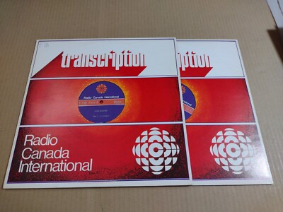 RADIO SHOW Hier Encore 2-LP Radio Canada F-736 to F-739 TRANSCRIPTION NM