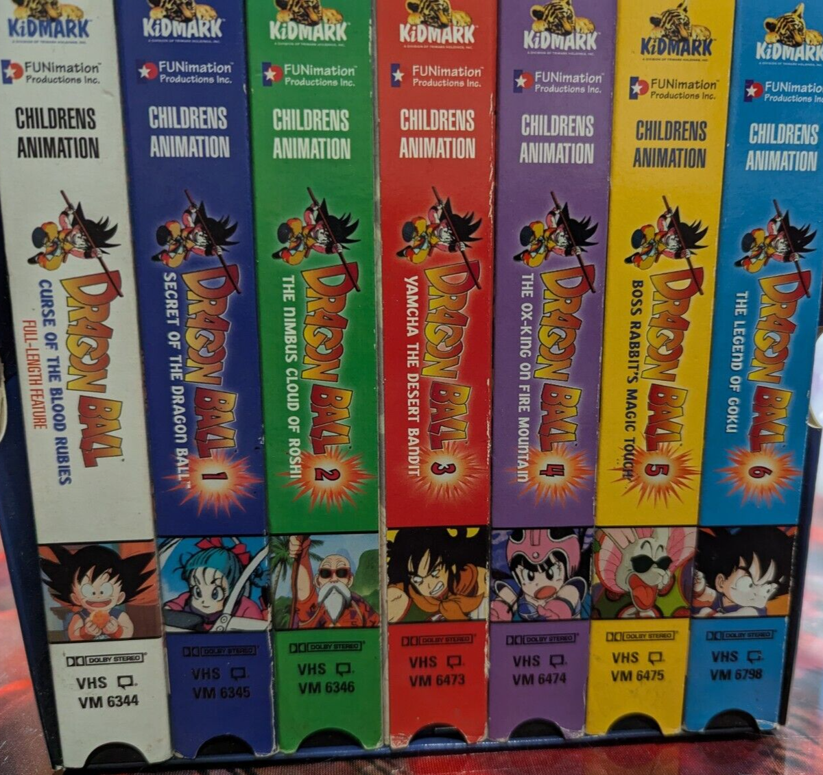 Dragon Ball The Saga of Goku COMPLETE VHS SET | eBay