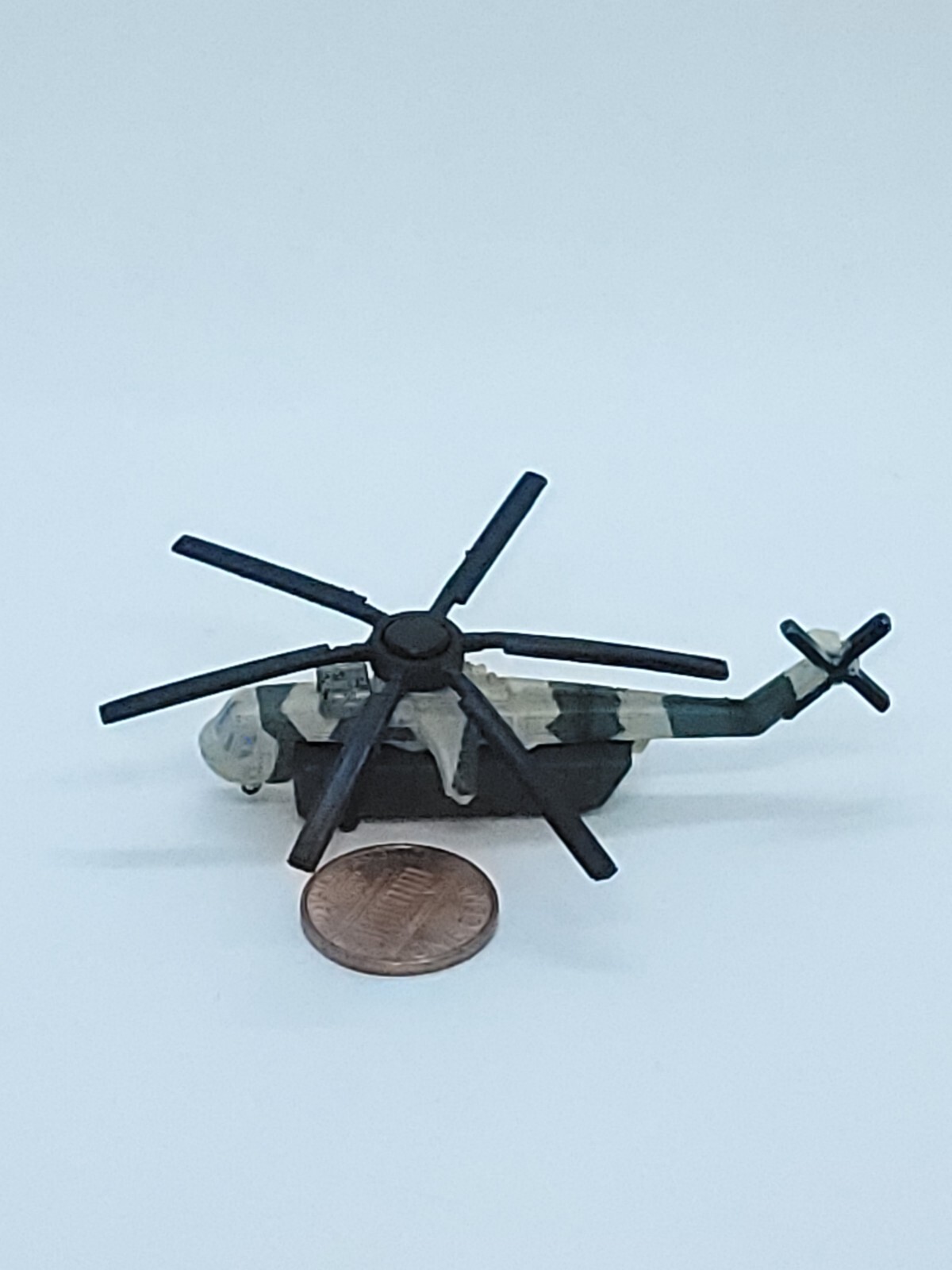 MICRO MACHINES Aircraft Helicopter Sikorsky CH54 Skycrane eBay