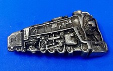 1002 RR Steam Engine Train Rail Road collectable 1978 Bergamot Belt Buckle