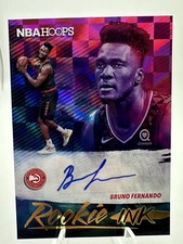 2019-20 Panini NBA Hoops Rookie Ink Bruno Fernando #RI-BFN Rookie Auto RC