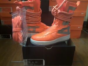 nike special field air force 1 high total orange