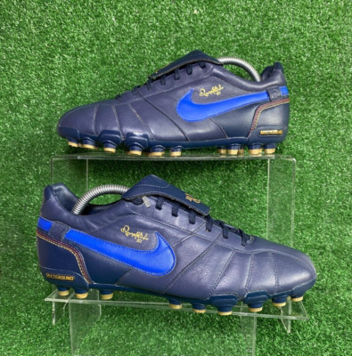 VNDS Nike Tiempo GURI FG AG Elite Legend Navy Blue R10 Ronaldinho