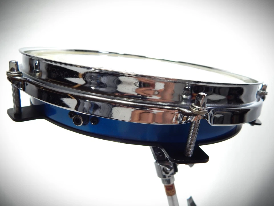 PEARL FIGHTMAN 1984 10" Electronic Drum Trigger Pad Red Label Stand TESTED-VIDEO Foto 3 de 4