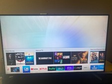 Samsung UHD 50" 6 Series NU6900 - Black Tv and Used